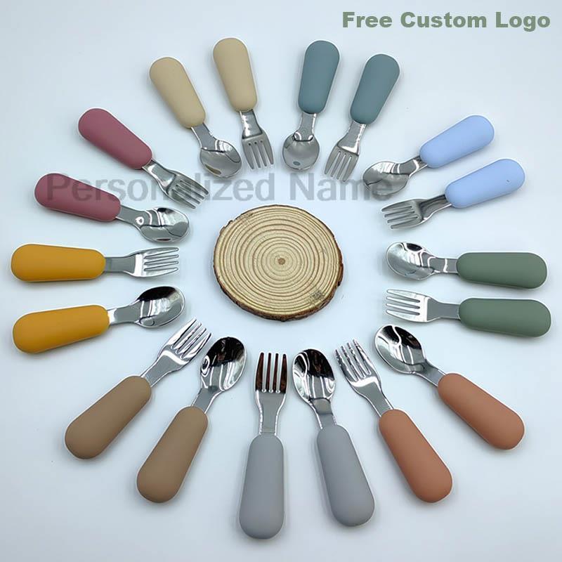 Custom Logo 2PC/Set Baby Silic - Baby Food Logo avis et prix
