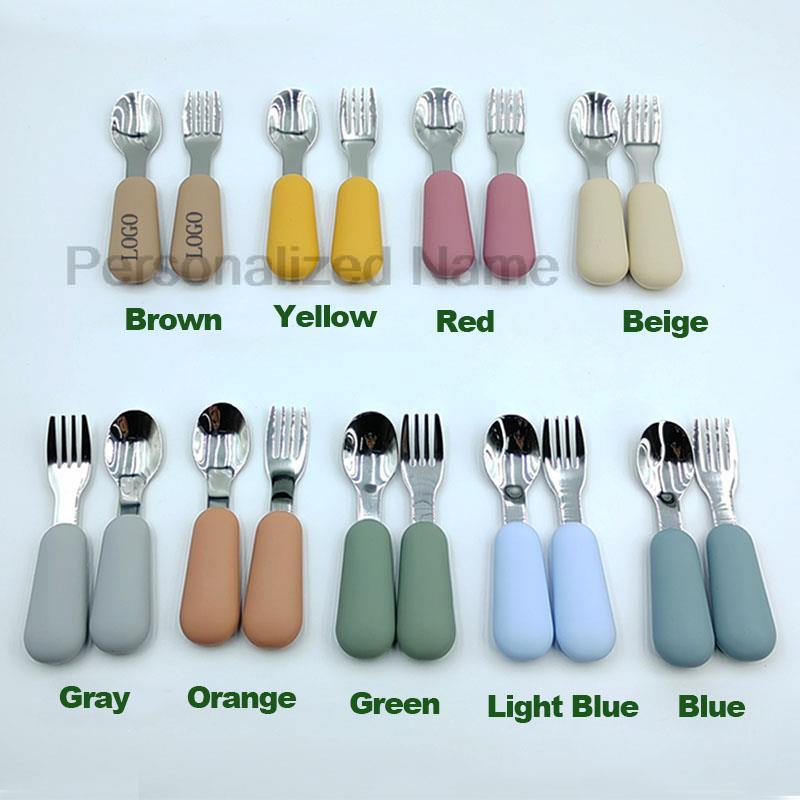 Custom Logo 2PC/Set Baby Silic - Baby Food Logo avis et prix