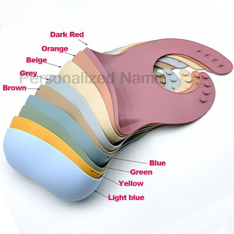 Silicone Baby Bib for Babies & - Baby Food Logo avis et prix