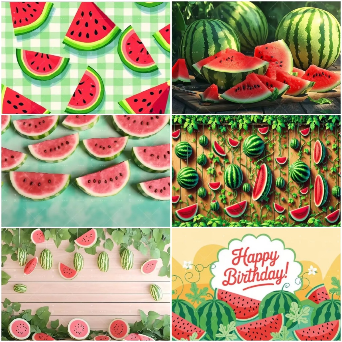  Cartoon Watermelon Theme Bir - Baby Food Fruits avis et prix