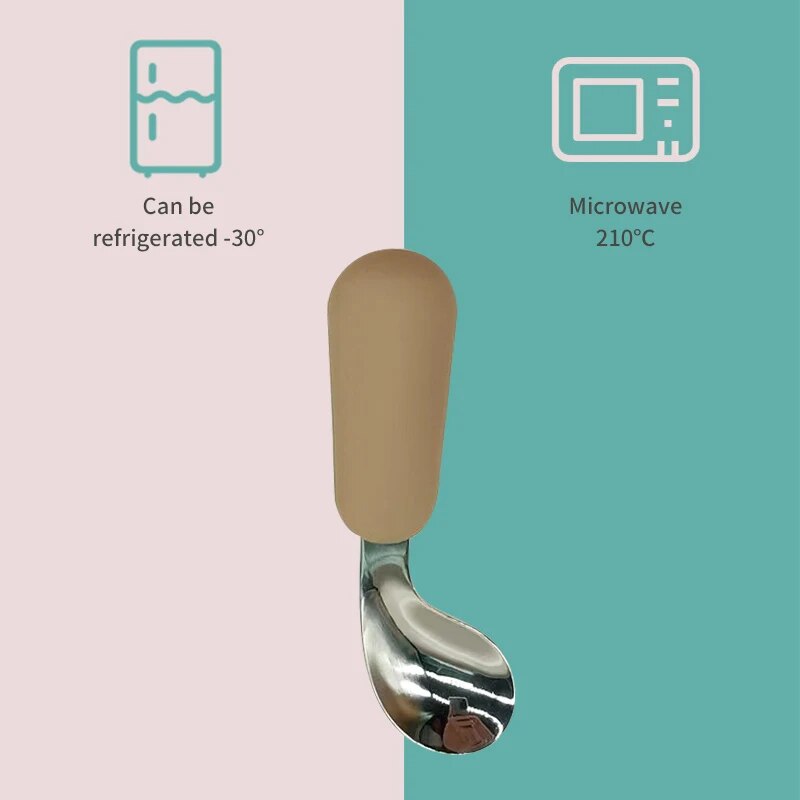 Baby Spoon Fork Set 316 Stainl - Baby Food Kit avis et prix