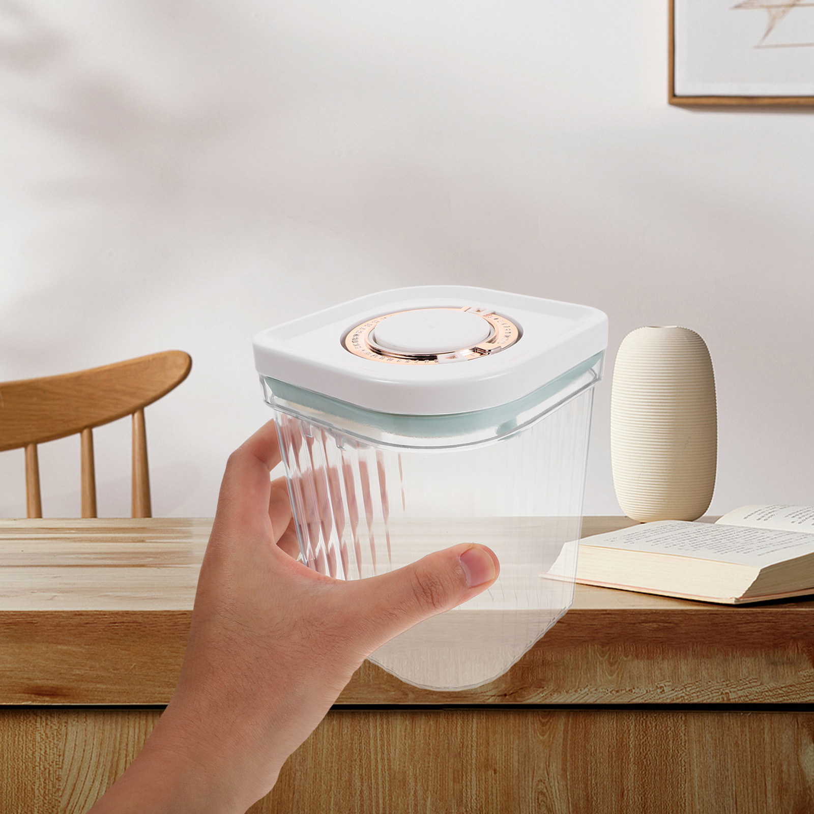 Large Capacity Square Press Pl - Baby Food In Jar avis et prix