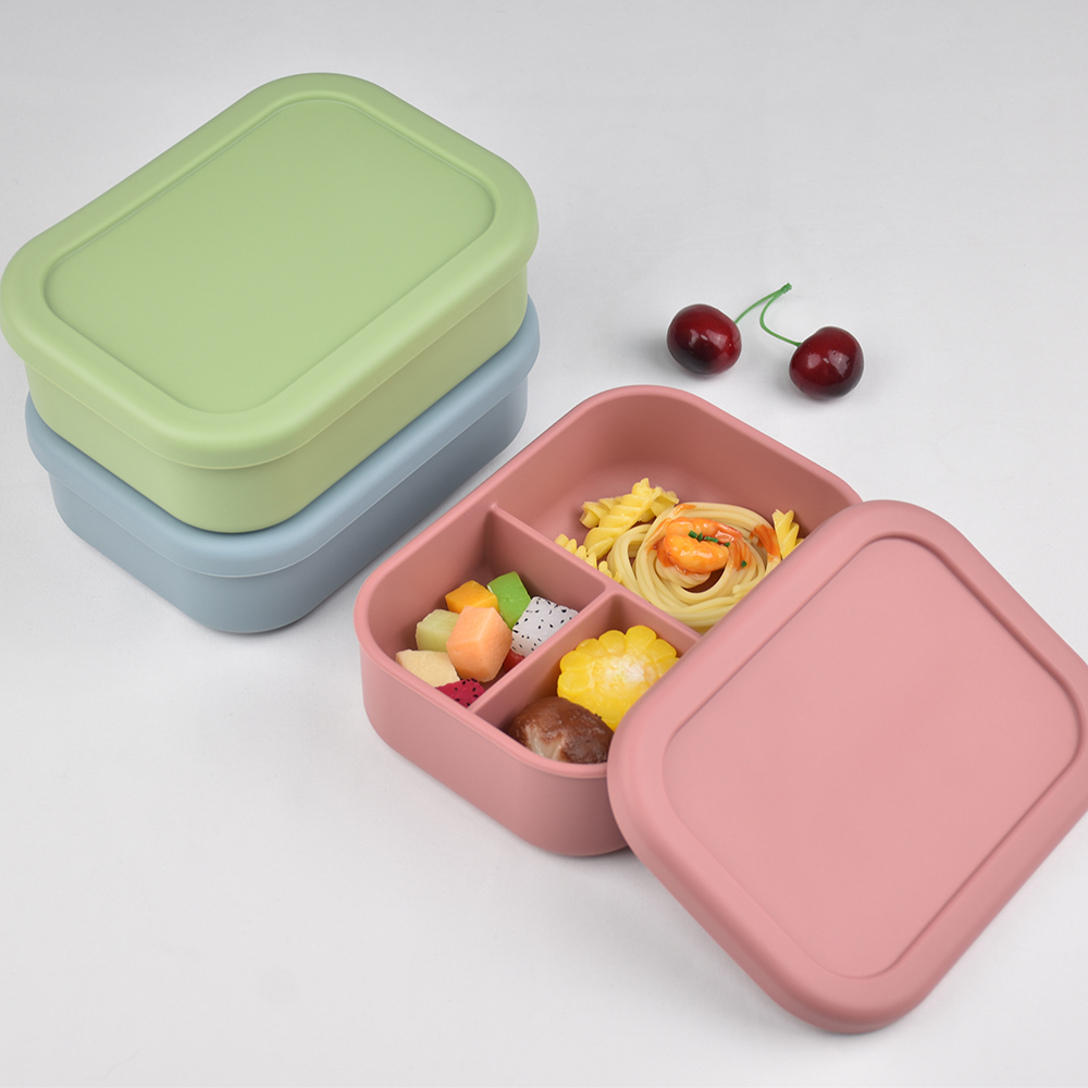 3-Compartment Food Grade Silic - Baby Food In Jar avis et prix