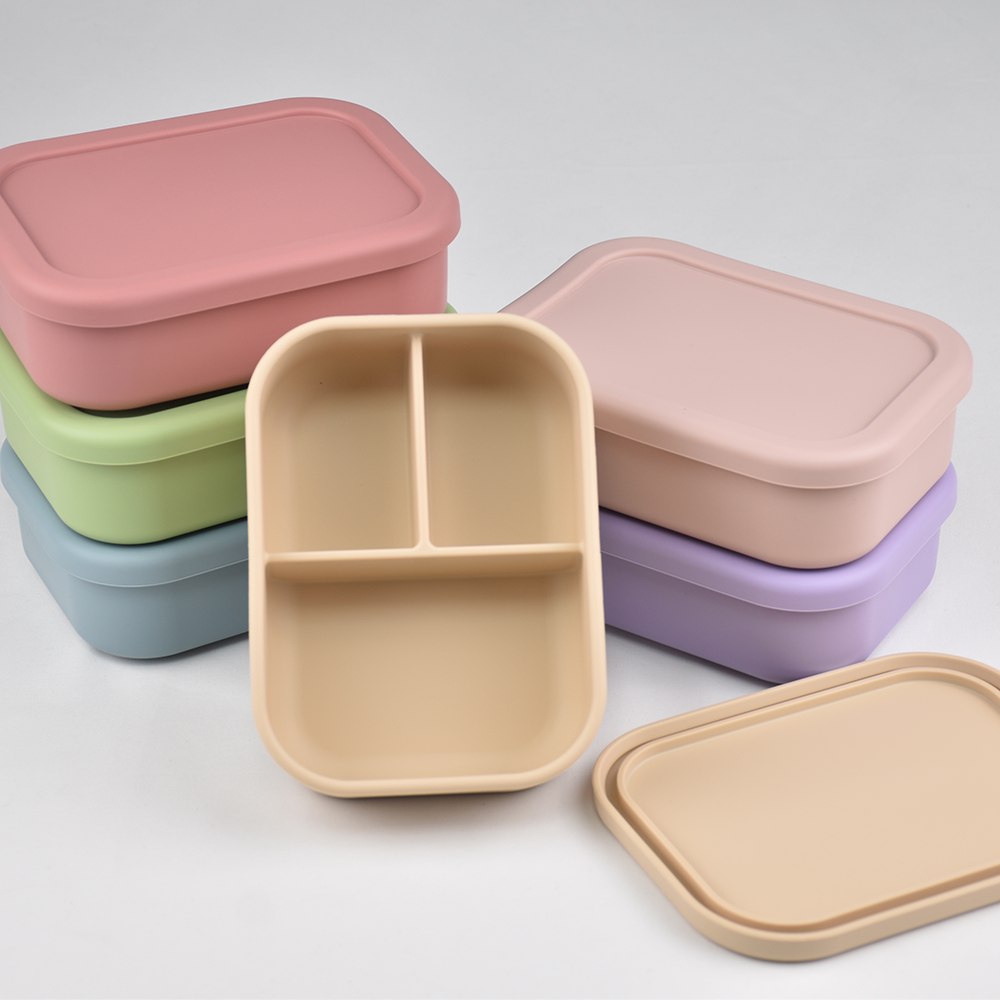 3-Compartment Food Grade Silic - Baby Food In Jar avis et prix