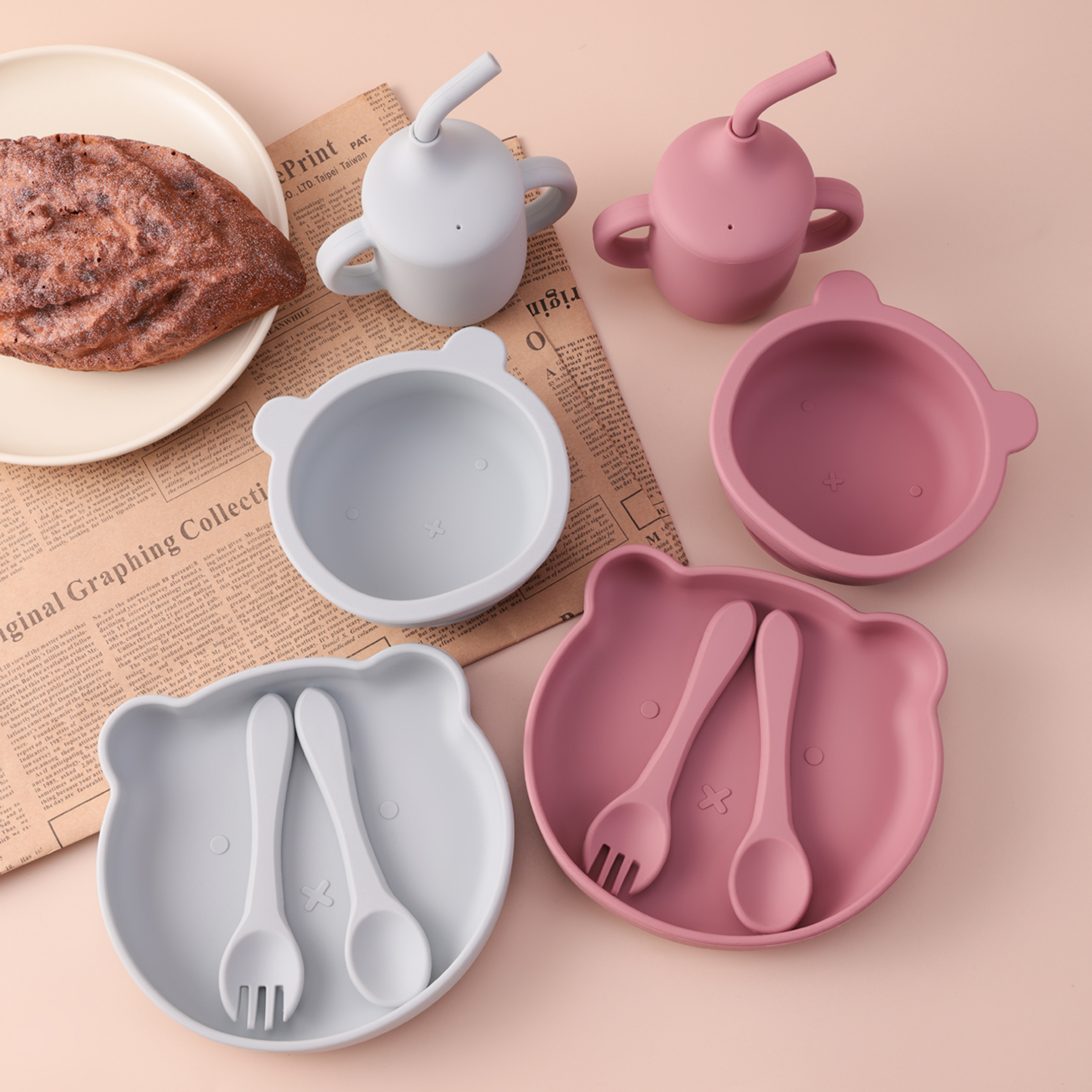 Color Kids 5PCS Silicone Feedi - Baby Food Kit avis et prix