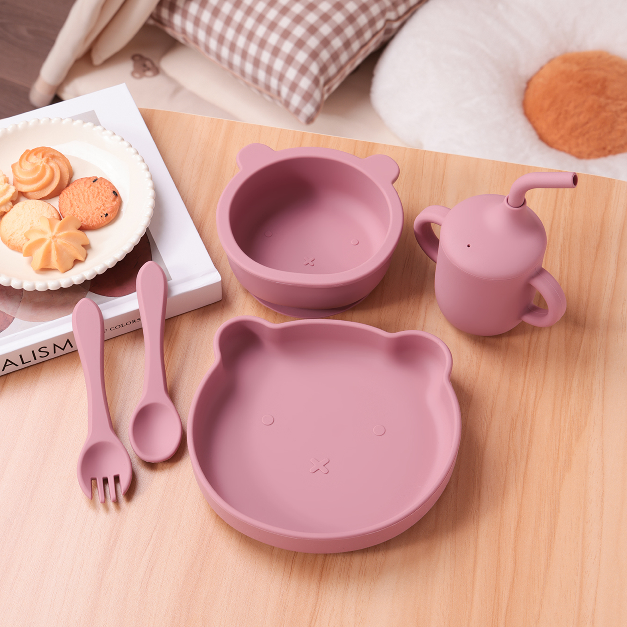 Color Kids 5PCS Silicone Feedi - Baby Food Kit avis et prix