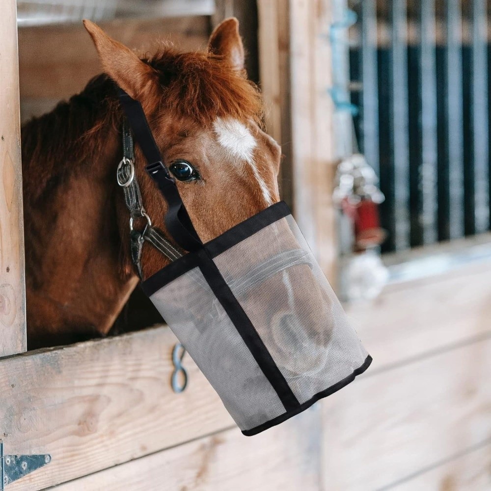 Multi-color Leak-Proof Horse F - Mesh Feeder Bag avis et prix