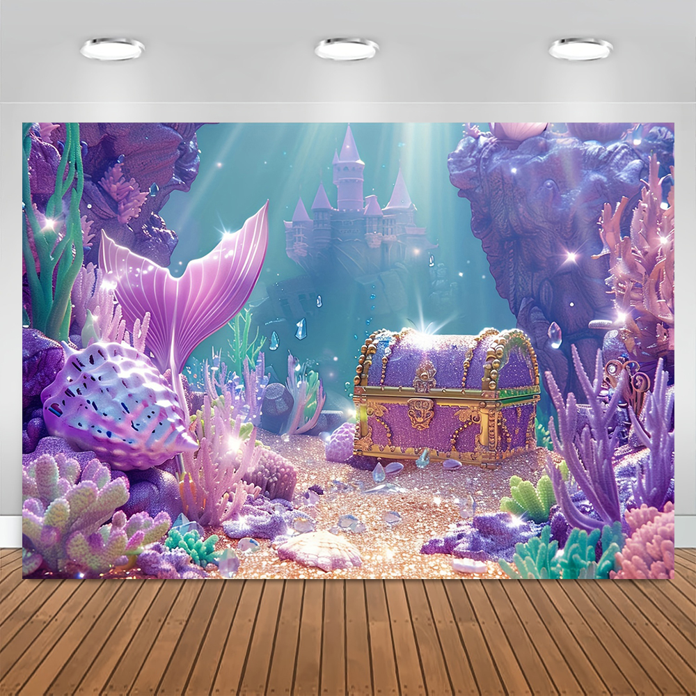 Mermaid Under The Sea Birthday - Baby Food New World avis et prix