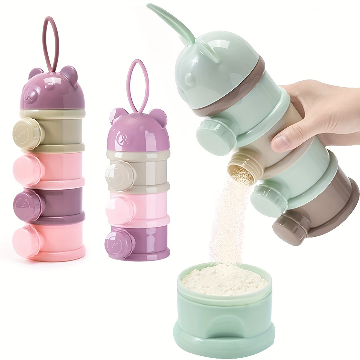 Large Capacity Baby Milk Powde - Baby Food In Jar avis et prix