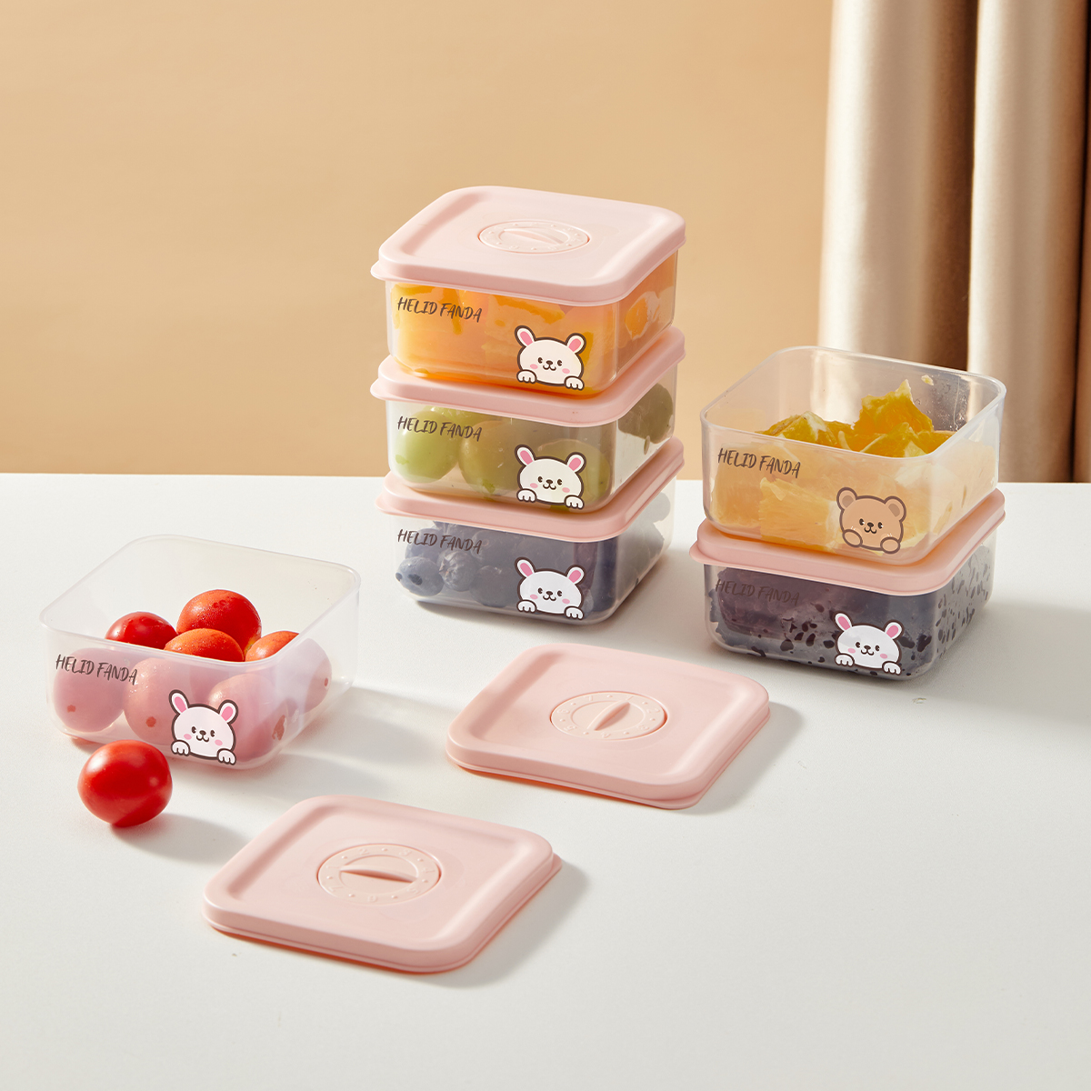 Mini Portable Plastic Food Con - Baby Food Fruits avis et prix