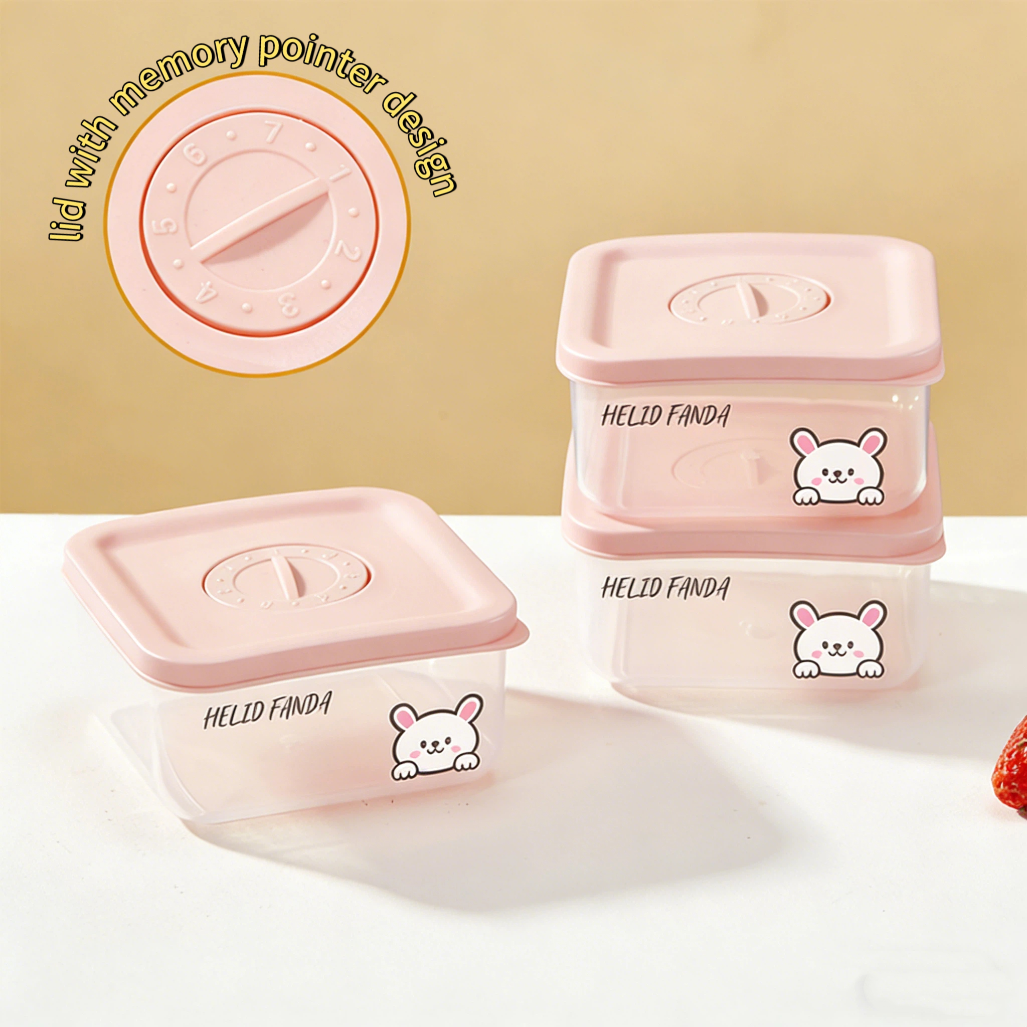 Mini Portable Plastic Food Con - Baby Food Fruits avis et prix