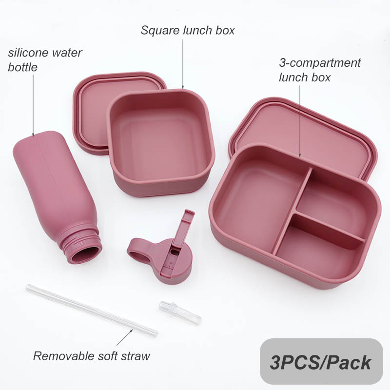 Silicone Water Bottle Free Per - Baby Food Logo avis et prix