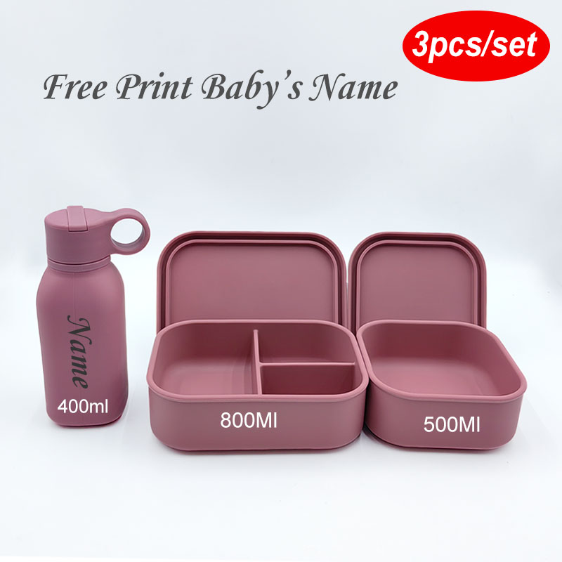 Silicone Water Bottle Free Per - Baby Food Logo avis et prix