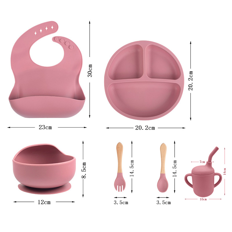 Children's silicone tableware  - Baby Food Kit avis et prix