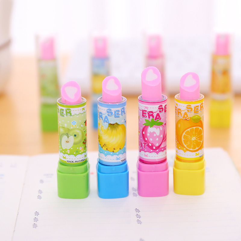10Pcs Cartoon Fruit Lipstick S - Baby Food Fruits avis et prix