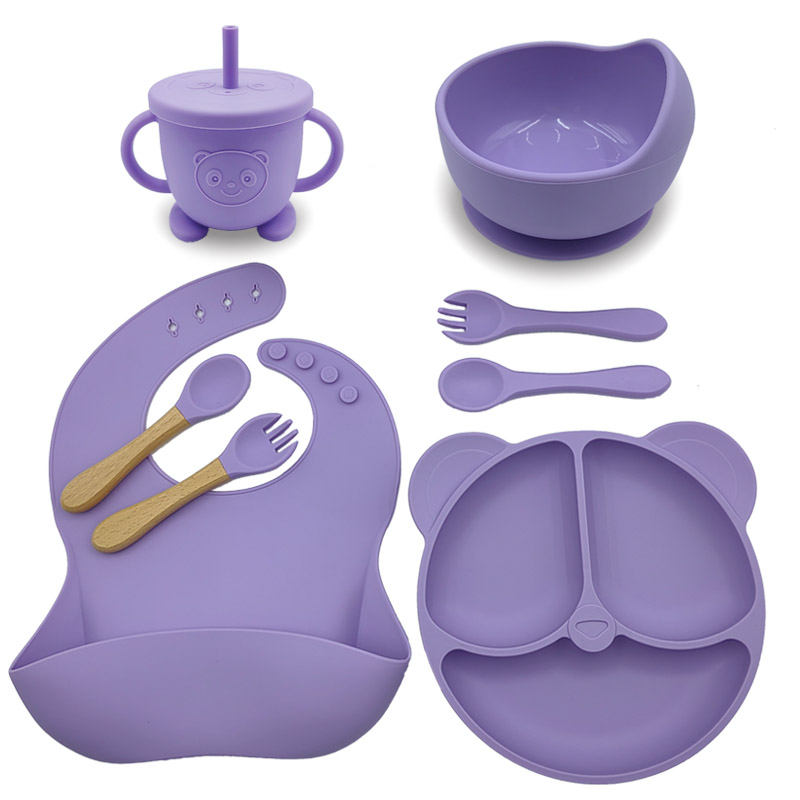 Silicone Bear Plate For Kids 8 - Baby Food Logo avis et prix