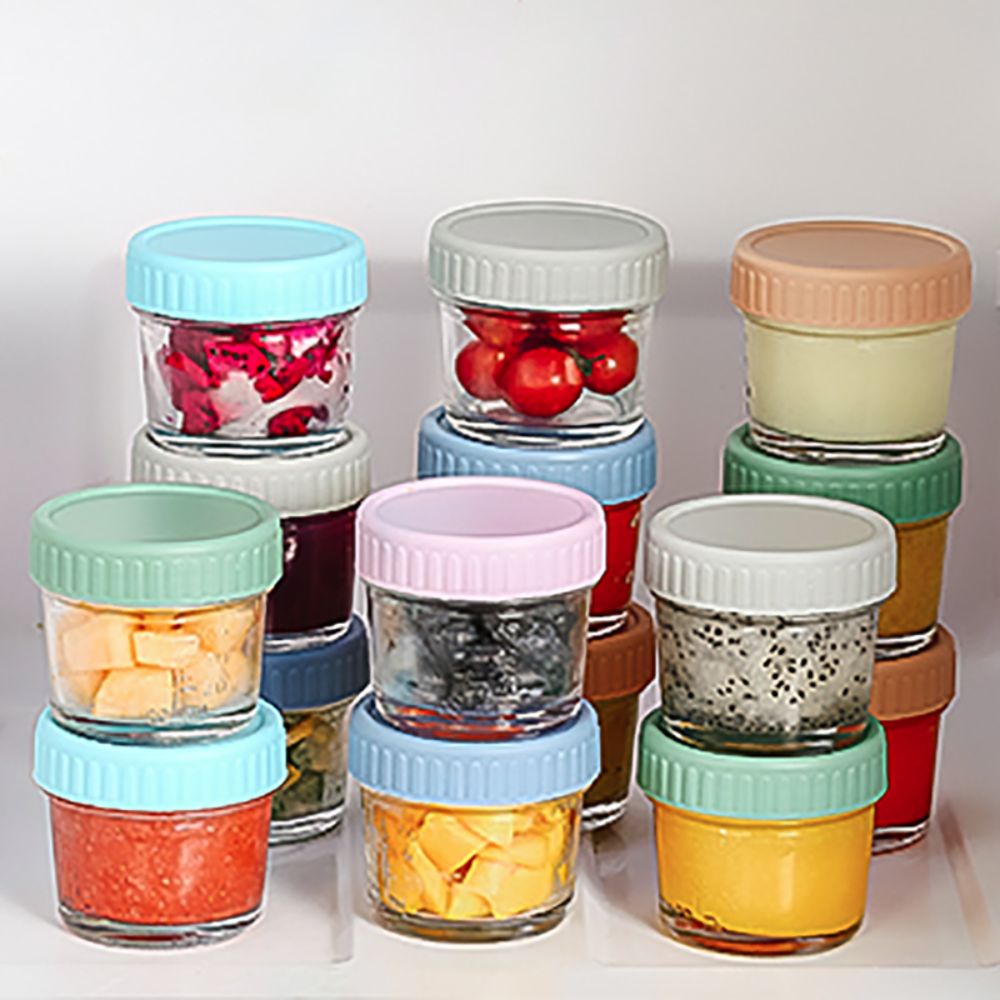 6pcs Mason Jar Glass Baby Food - Baby Food In Jar avis et prix