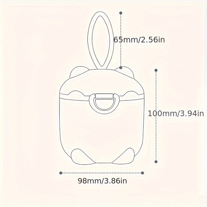1pc Portable Four-Layer Milk P - Baby Food In Jar avis et prix
