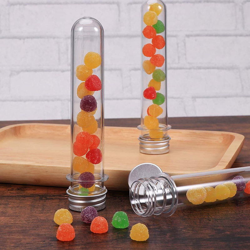 1/5Pcs Plastic Lab Test Tubes  - Baby Food In Jar avis et prix