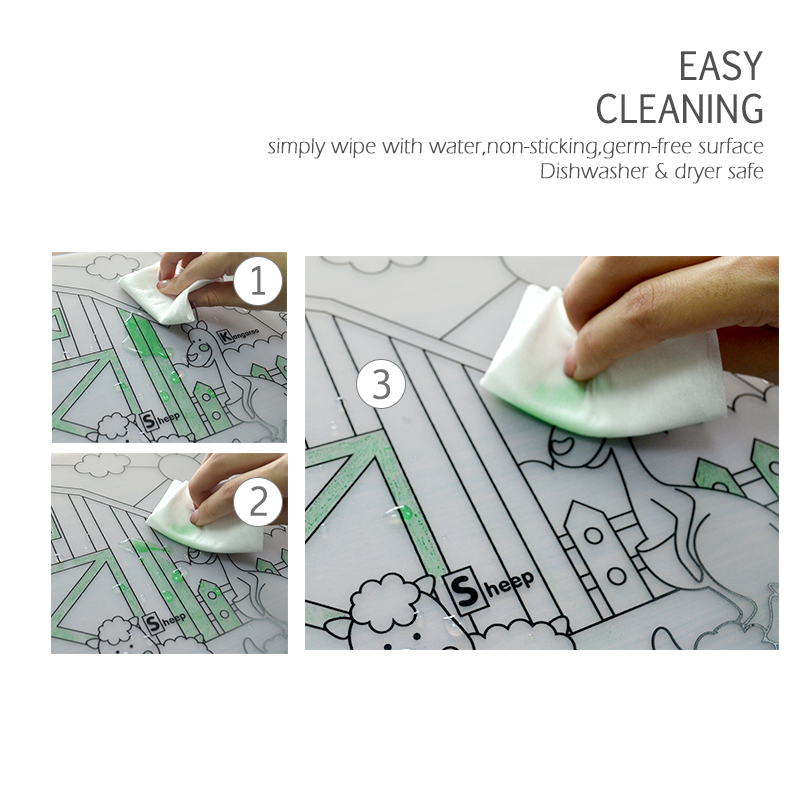 Silicone Baby Placemat 1pc Bab - Baby Food Kit avis et prix