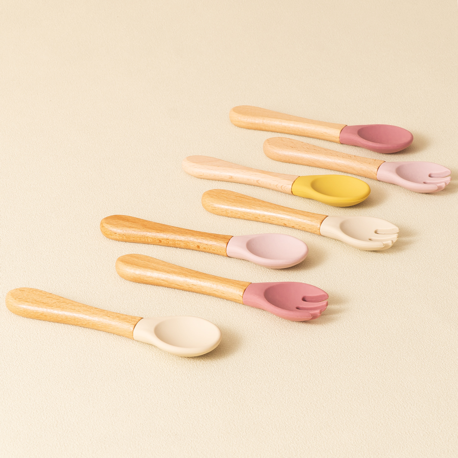 2PCS Baby Learning Spoons Uten - Baby Food Kit avis et prix