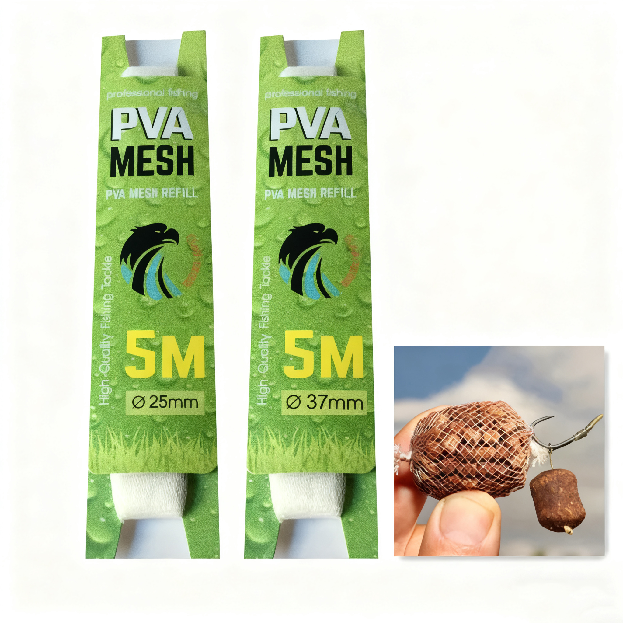 5M PVA Mesh Water-soluble Fish - Mesh Feeder Bag avis et prix