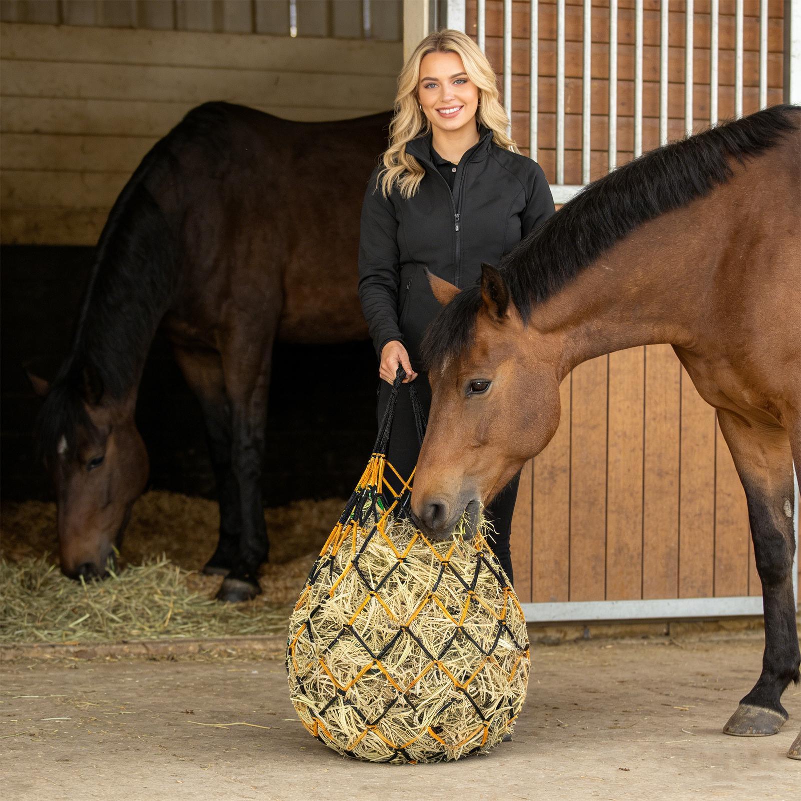 Hay Nets For Horses 3 Pieces B - Mesh Feeder Bag avis et prix