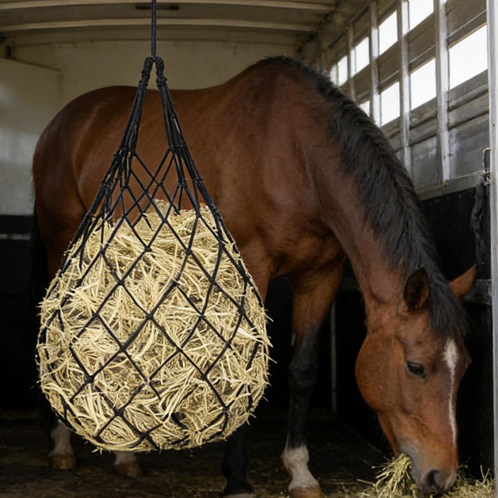 Hay Nets For Horses 3 Pieces B - Mesh Feeder Bag avis et prix